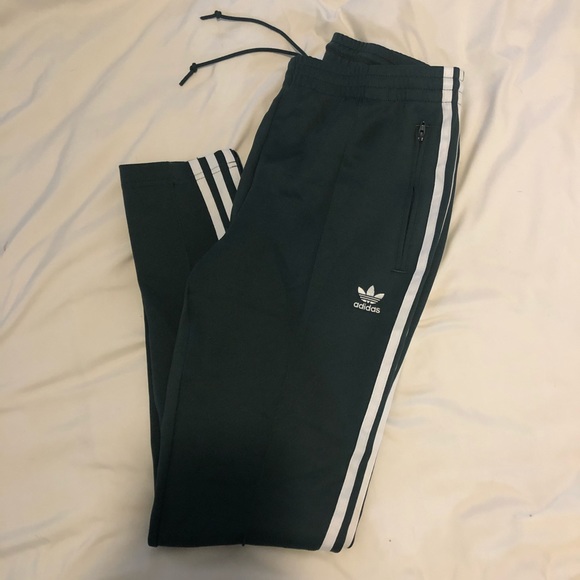 adidas grey and green tracksuit